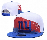 New York Giants Team Logo White Royal Adjustable Hat GS,baseball caps,new era cap wholesale,wholesale hats